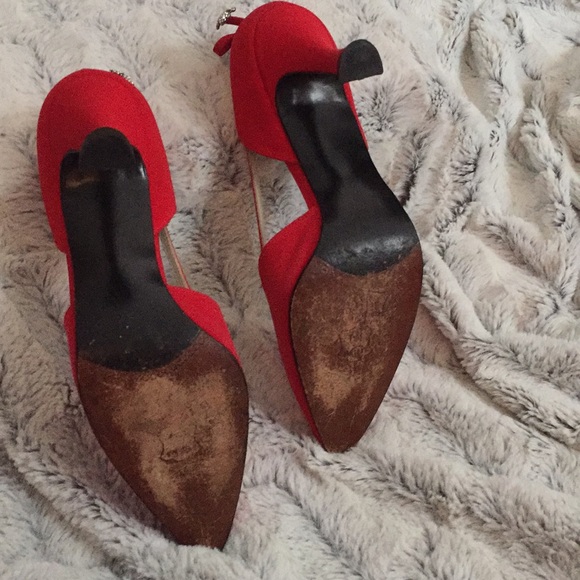 Stuart Weitzman red pumps - Picture 4 of 4